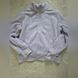 Soft Lilac Women's Half-Zip Sweater